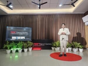Ashish Kumar Agarwal is at tedx 